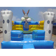 inflatable rabbit bouncy castle